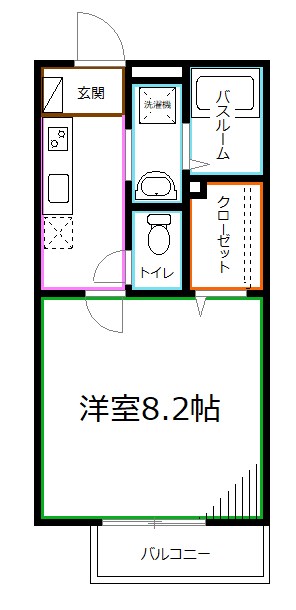 ラ・シェーナ  間取り