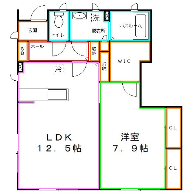 ベラコット国分寺  間取り