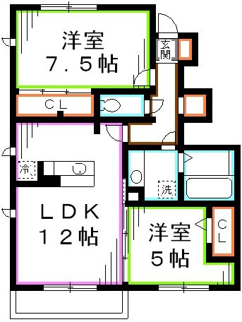 クレーヴェル 間取り