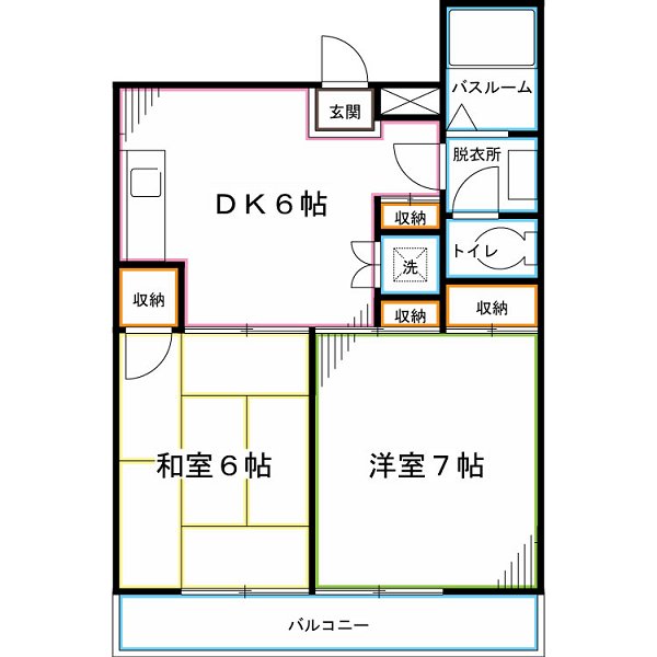 KLEE HEiM(クレエハイム) 間取り