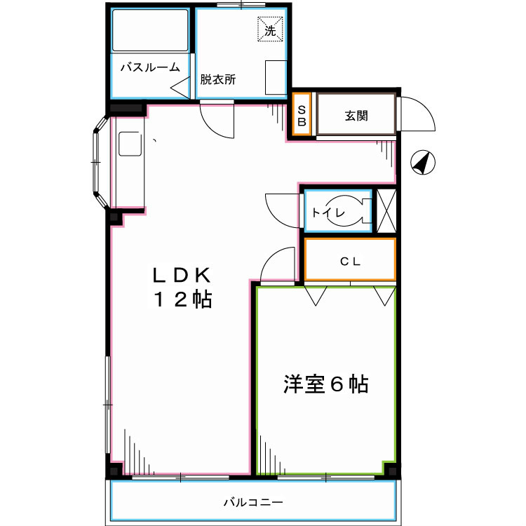 ハイツアゼリア 間取り