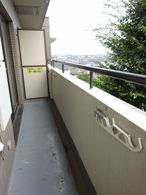 ハイツアゼリア ベランダ