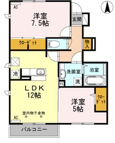 クレーヴェル 間取り