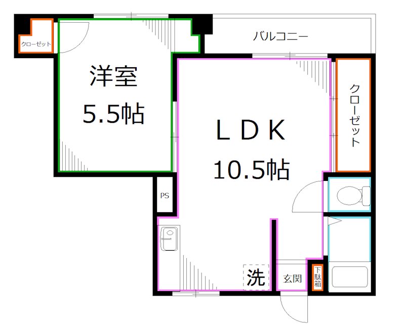 オレンジビル 間取り