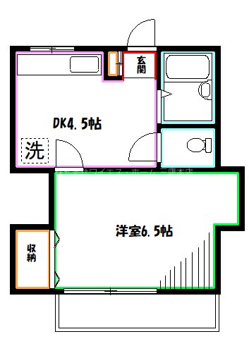 サンハイム 間取り図