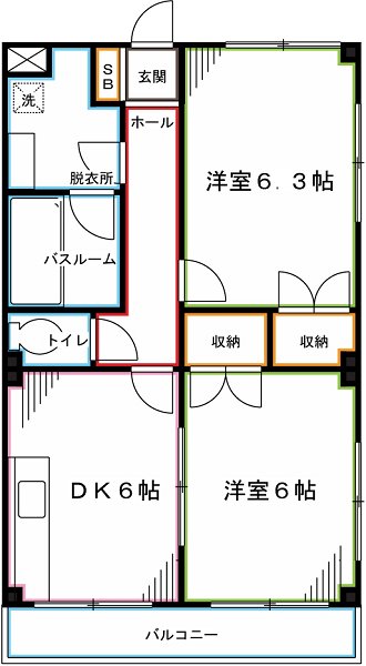 アクアメゾン 間取り