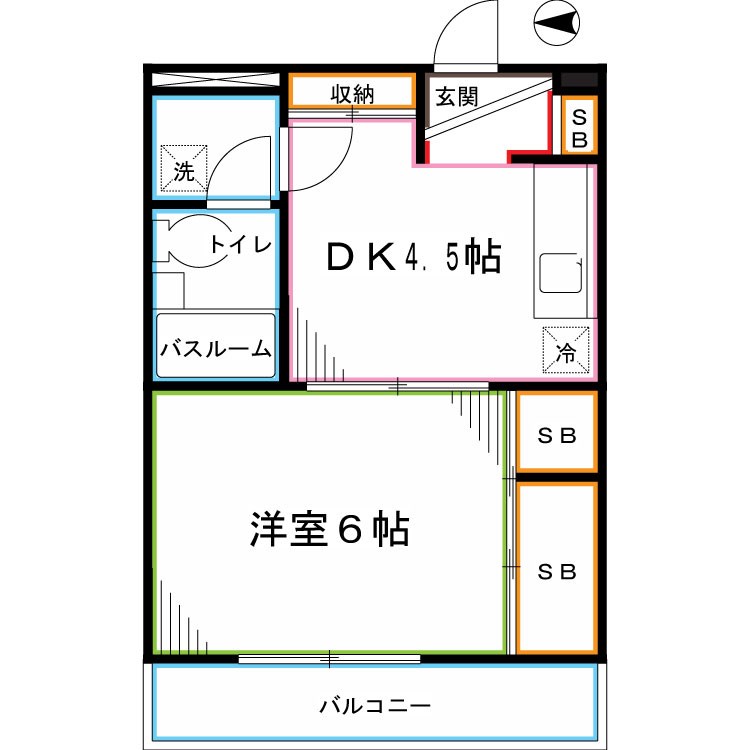 第五荒田ビル 間取り