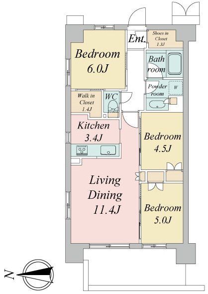 トラープランド蒼麗館 間取り