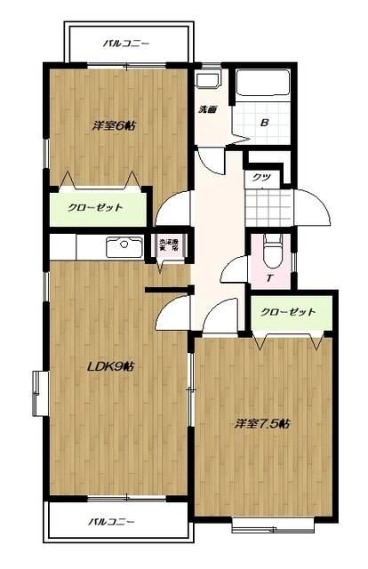 シャトー関町 間取り