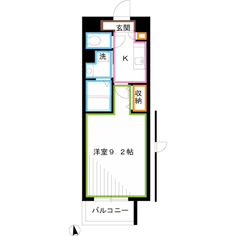 パインニードル　　 間取り