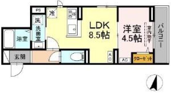セレスティア若宮 間取り