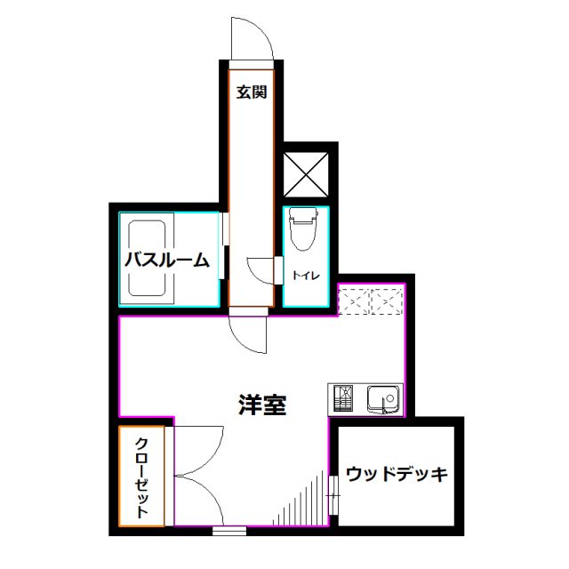 Opus One 西荻 間取り