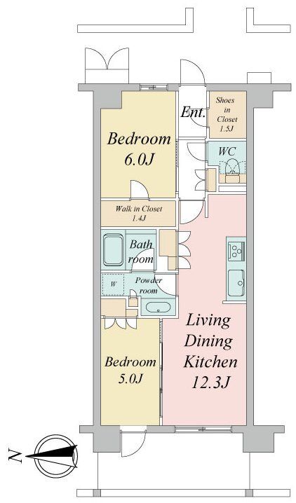 トラープランド蒼麗館 間取り