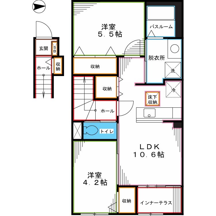 カメリアコート 間取り
