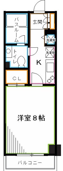 レジディア荻窪  間取り