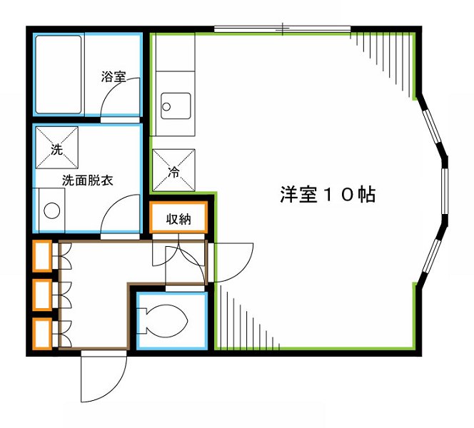 グラッドストーンズ蔵 間取り