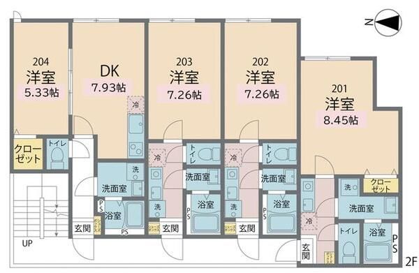 カインドネス鷹の台 間取り