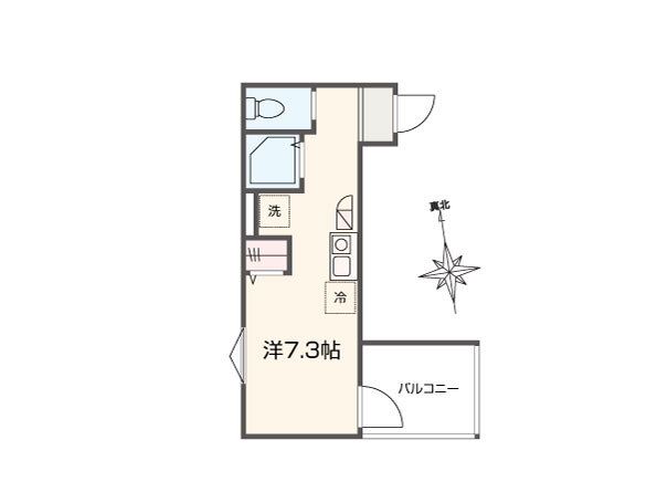 MELLAS矢川Ⅳ 間取り