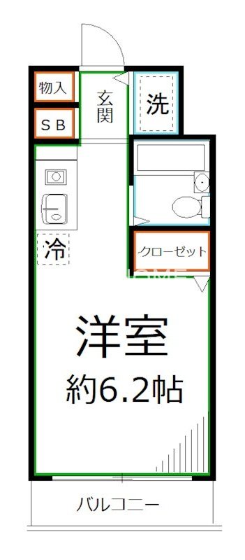 プライムアーバン武蔵野ヒルズB棟  間取り
