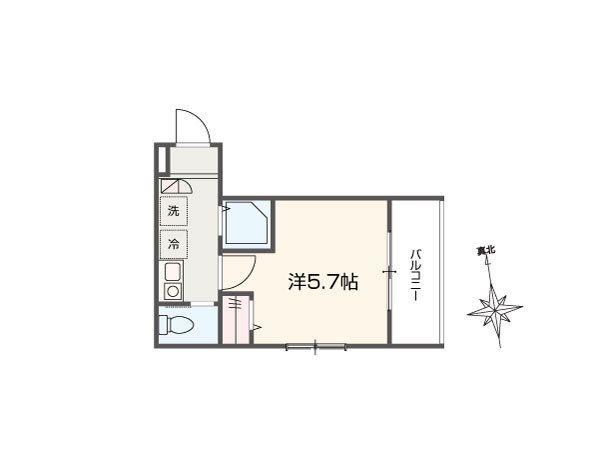 MELLAS矢川Ⅳ 間取り
