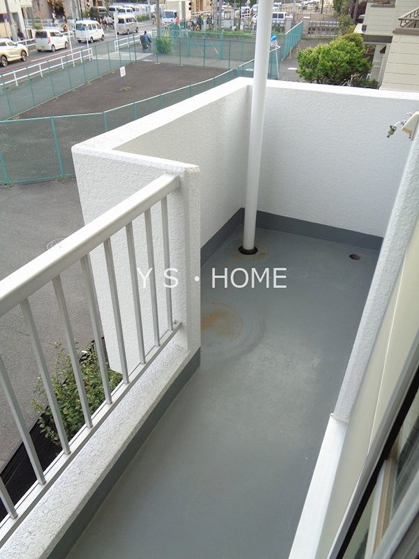 ビーラマツムラ ベランダ