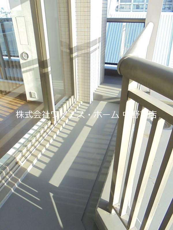 なかのサンクォーレ ベランダ