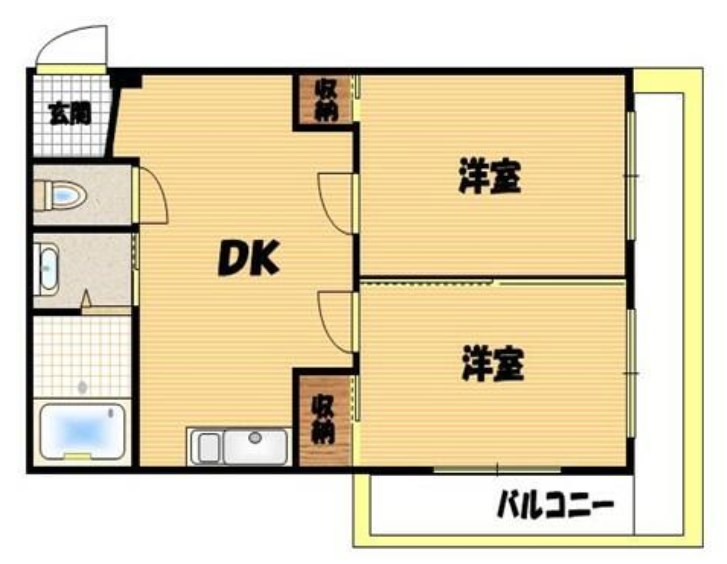 カーサマレーア武蔵関 間取り