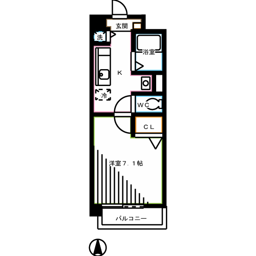 エスペランサ馬部 間取り