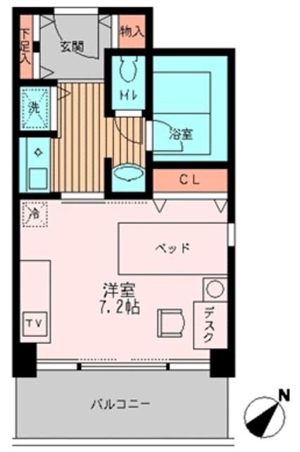コンフォート荻窪 間取り
