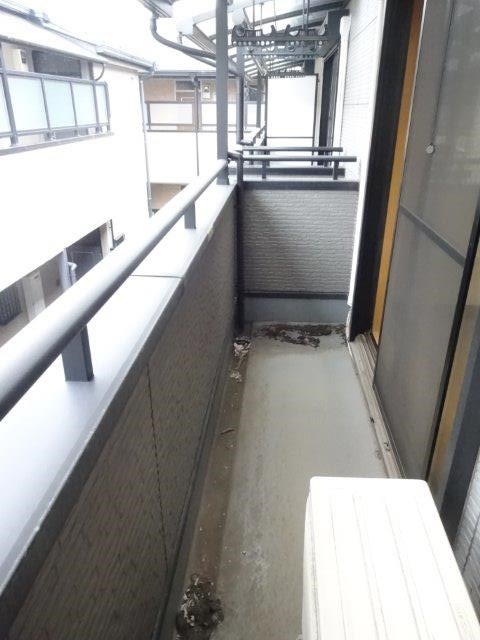 シルキーゼファー ベランダ