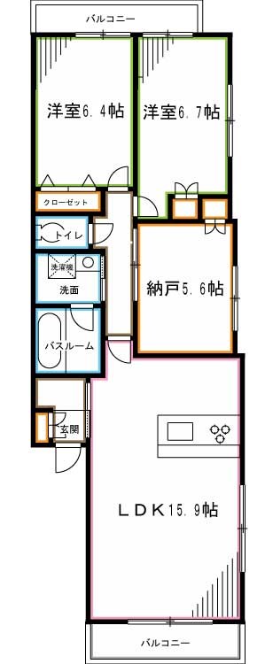 アルマコート 間取り