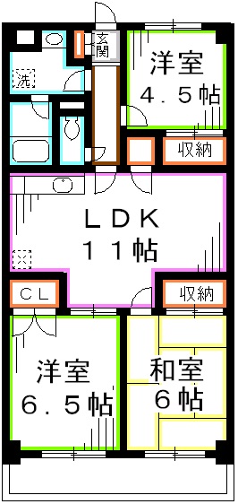 ベルデュール 間取り