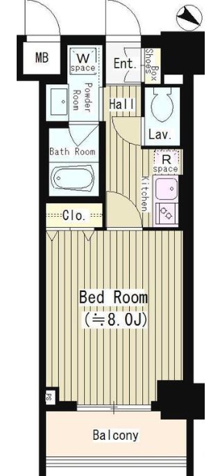 ベルヴュコート立川 間取り