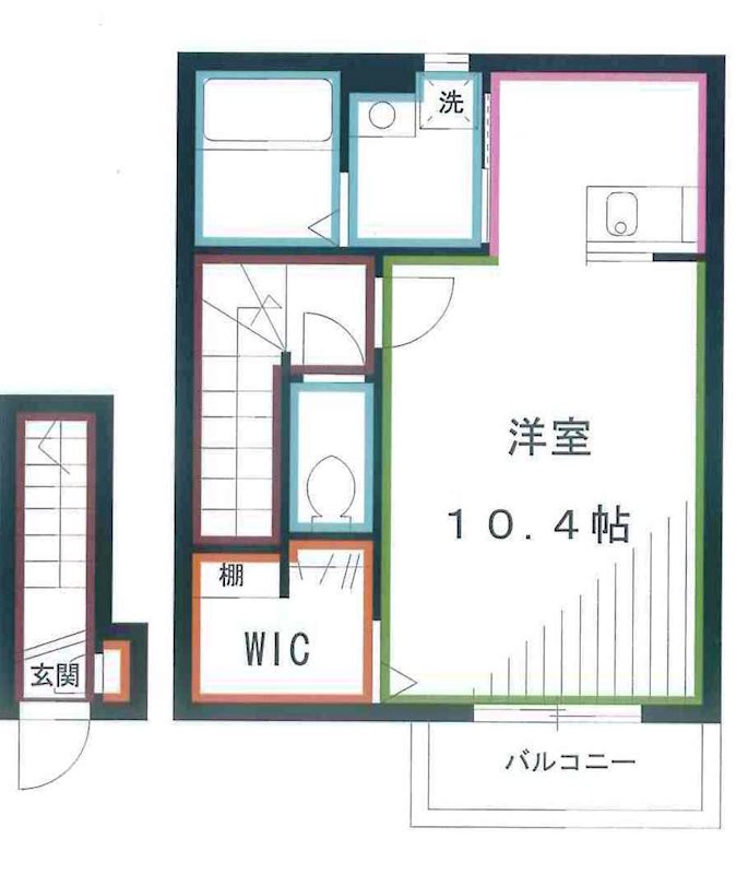 メゾン宇都木 間取り