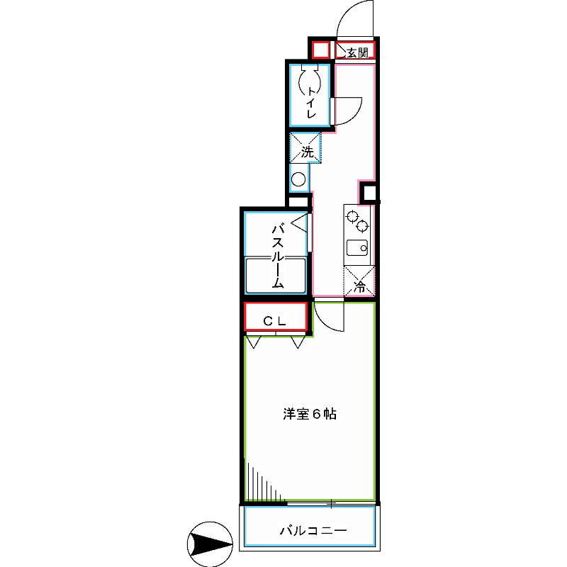 リブリ・Felice荻窪 間取り