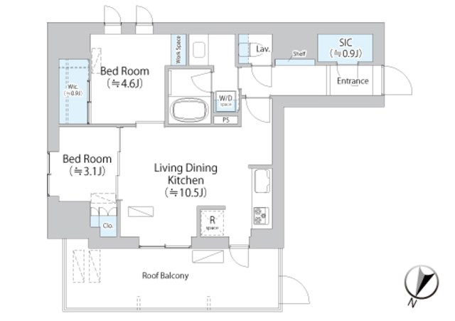 イストワール阿佐ヶ谷 間取り