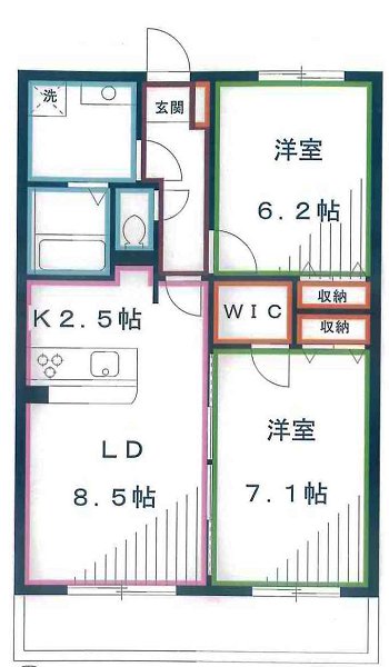 L's residence武蔵境 間取り