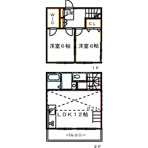 スヴェート武蔵野 間取り