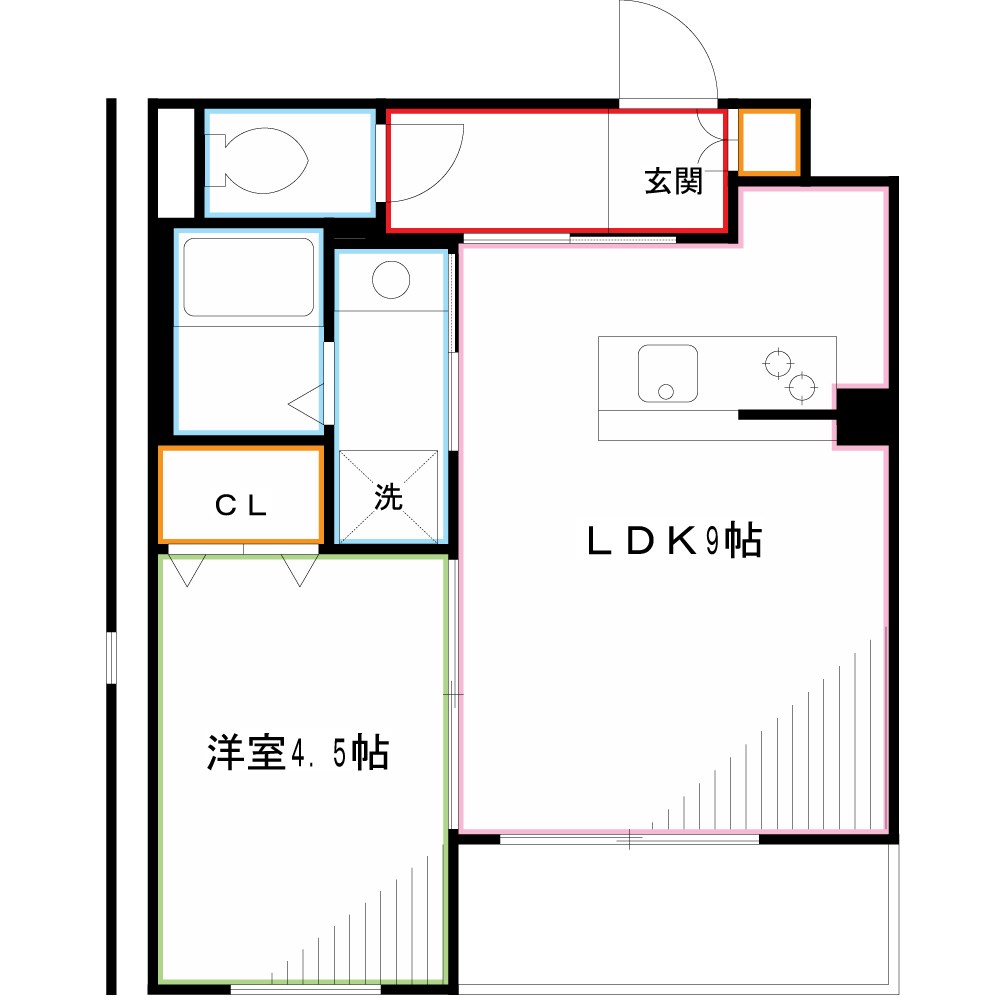 シャトル聖 小金井 間取り