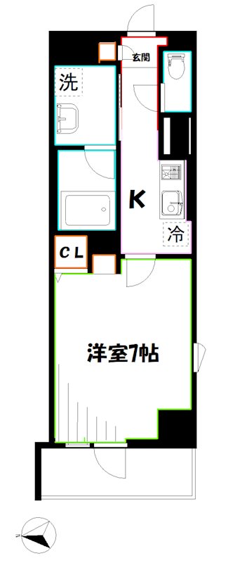 グランドレジデンス三鷹  間取り