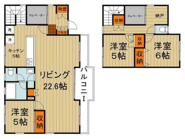 ラクセリア武蔵野中町 間取り