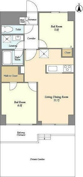 ロイヤルキャステージ恋ヶ窪 間取り