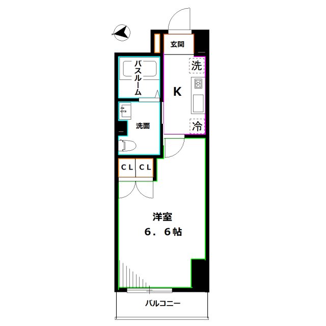 Daffitto三鷹 間取り