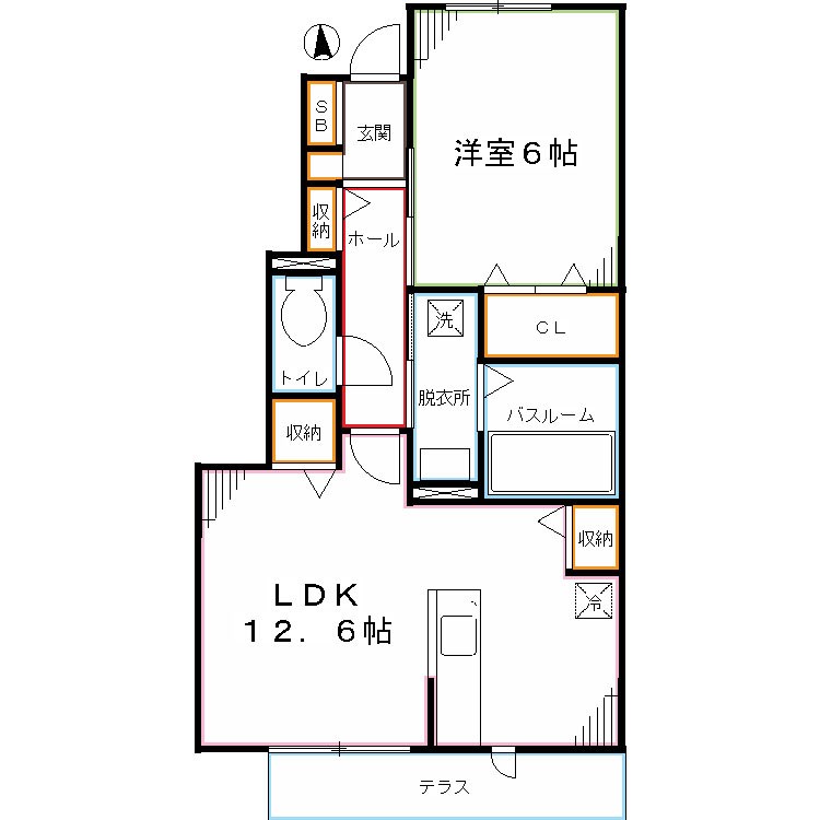 Ｓａｋｕｒａ邸 間取り