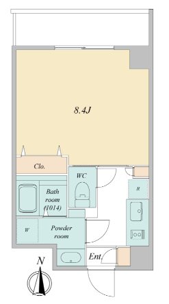 プライマル武蔵関  間取り