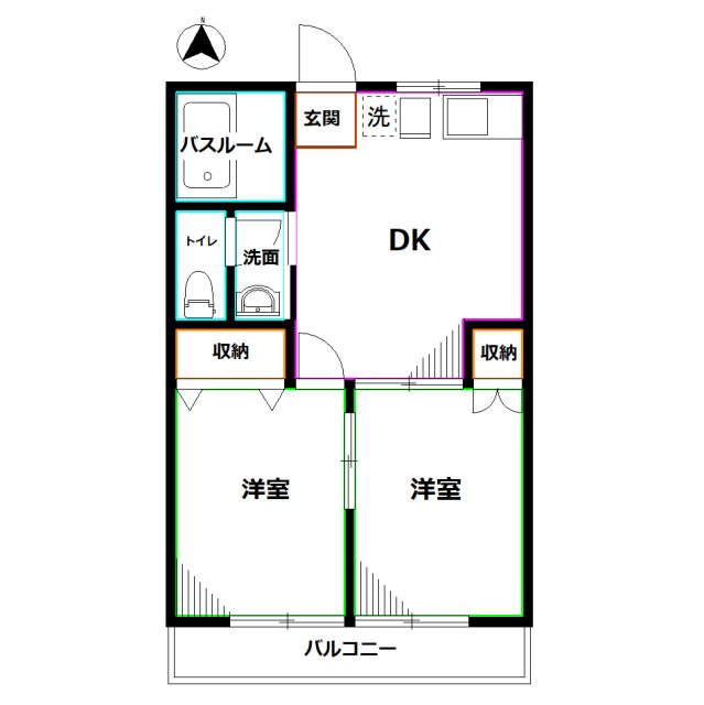 カサデベルデ 間取り