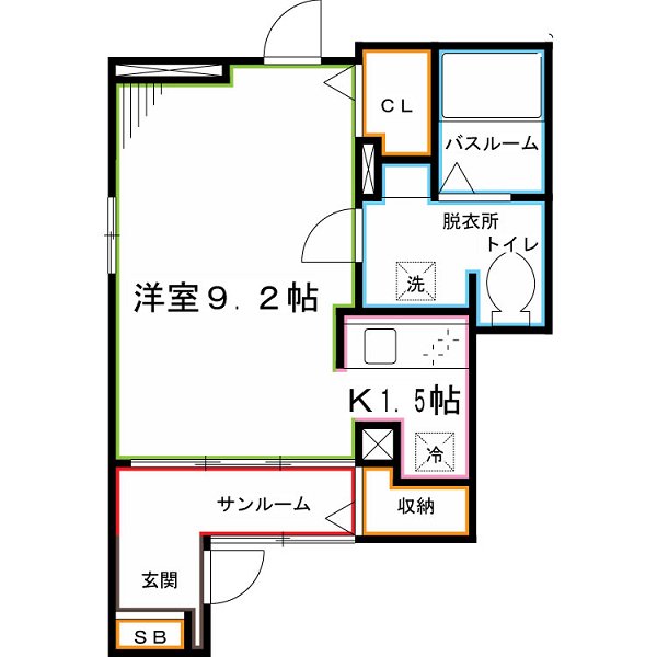 サニー　レジデンス 間取り
