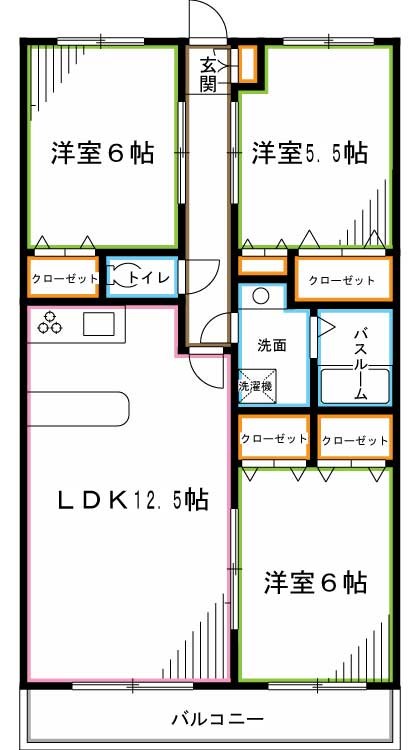 べルフォーレ白鷺 間取り