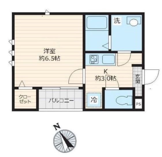 ラシーネ西荻南  間取り