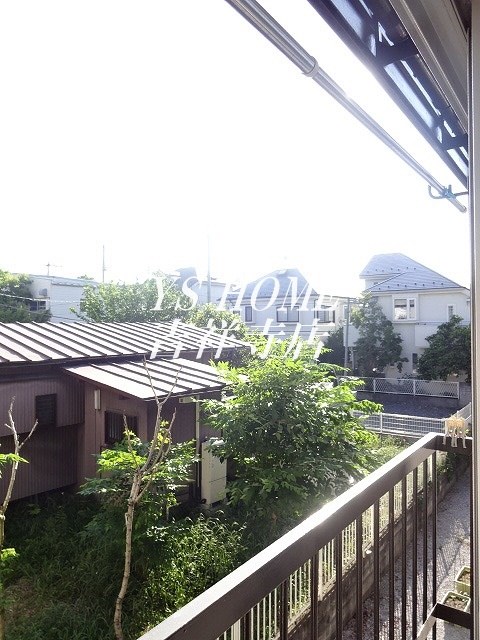 山桜ハイツ ベランダ